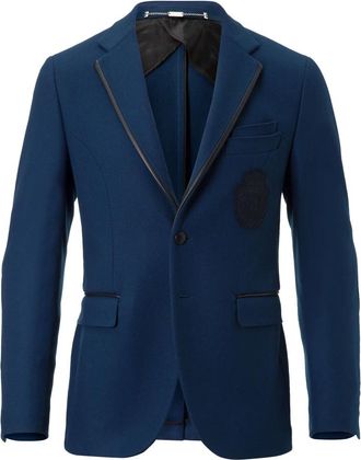 Billionaire Boys Club Tweedelig Wollen Cover Jacket - Heren - Blazers - Blauw - S - Wol - Jassen