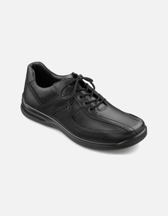 Hotter Mens Lance Mens Lace-Up Shoe - Black - Size: 8.5