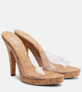 PARIS TEXAS Gala platform sandals
