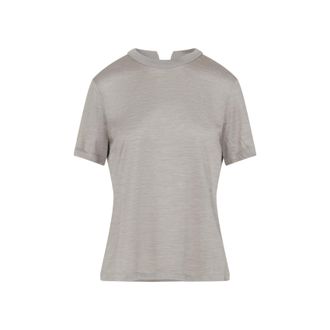 Carven Grijze Getailleerde T-shirt