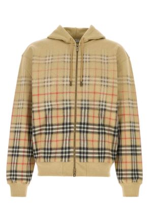 Burberry Beige Cotton Sweatshirt