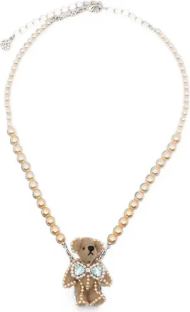 Yvmin Necklace Teddy Bear Pendant