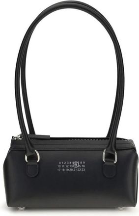 Maison Margiela Tassen, Dames, Zwart, ONE Size, Su&egrave;de, Bauletto J Mini Schoudertas