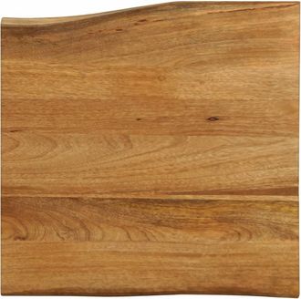 vidaXL Piano Per Tavolo 60x60x3,8cm Bordi Vivi In Legno Massello Mango - Vidaxl