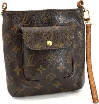 Louis Vuitton Brown Monogram Canvas Pouch (Pre-Owned)