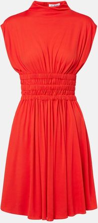Alaia Ala&iuml;a Gathered minidress