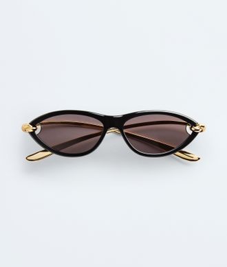 Bottega Veneta Occhiali Da Sole Cat-eye Knot - Bottega Veneta
