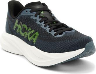 Hoka One One Mach 7 Running Shoe in Varsity Navy /Faded Navy at Nordstrom, Size 10.5