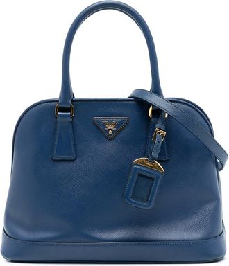 Prada Pre-owned Prada Medium Saffiano Lux Open Promenade Satchel HCYCTRRNR82Z2NOE