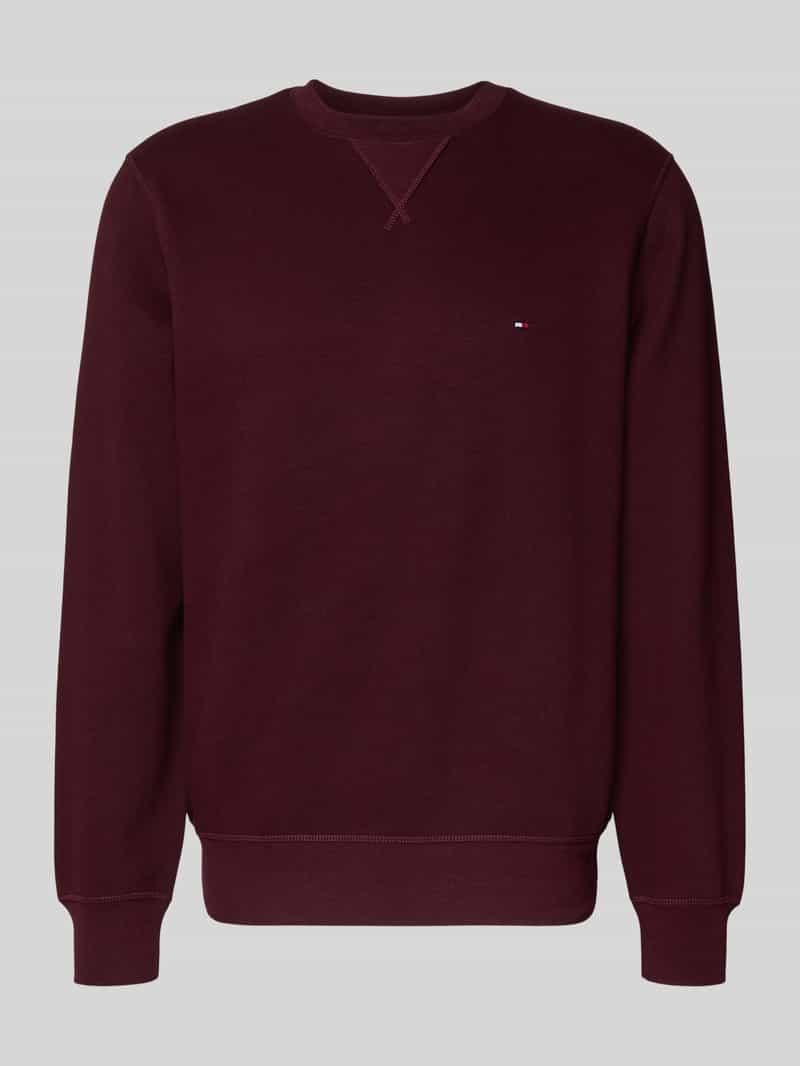 Rundhals Sweatshirt Tommy Jeans Pullover Herren Rot Tommy Jeans  Kapuzensweatshirt »FONT PLAY HOODIE«, Regular Fit Mit