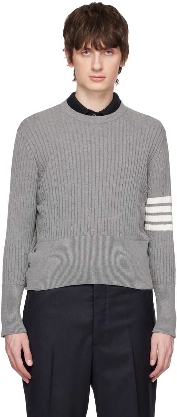 Thom Browne Crew Neck Sweaters − Sale: up to −77% | Stylight