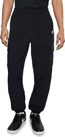 Nike Club Woven Cargo Pants Mens Casual Pants Black/White : 2XL, Nylon