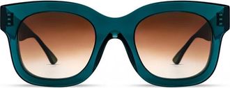 Thierry Lasry Stijlvolle zonnebril voor modeliefhebbers - unisex - Zonnebrillen - Groen - 51 MM - Accessoires
