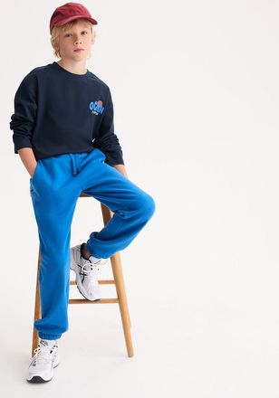 La Redoute Collections Oversized joggingbroek in molton