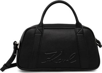Karl Lagerfeld Borsa a tracolla con logo - Nero