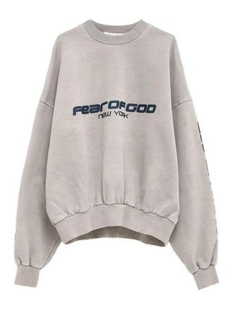 Fear of God Heavy Fleece Cropped Relaxed Sweatshirt