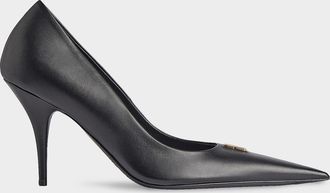 Balenciaga Avenue BB Editor 90MM Leather Pumps