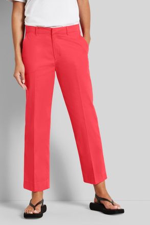 Bugatti Damen Geplooide broek met een matte glans