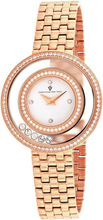 Christian Van Sant Gracieuse Quartz White Dial Ladies Watch CV4832