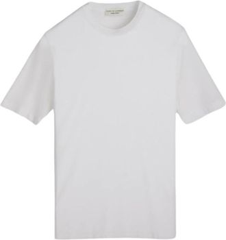 FILIPPO DE LAURENTIIS Korte Mouw Ronde Hals T-shirt - Heren - T-shirts - Wit - L - Katoen - Tops