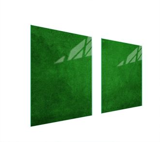 OEM Piastra Protettiva In Vetro Per Stufa 85x52 Verde