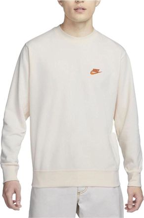 Nike Sportswear French Terry Crewneck Sweatshirt Biege FN8515-110