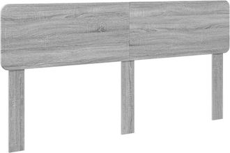 vidaXL Cabecero Gris Sonoma 180 Cm Madera Contrachapada Vidaxl