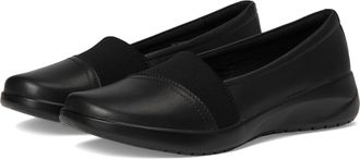 Clarks Womens Kaetlyn Rhea Loafer, Black Leather, 5 UK