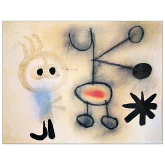 Artopweb Decorative panel, MIRÒ - Untitled - 84x65