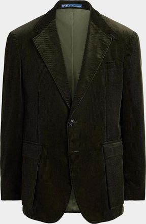 Polo Ralph Lauren Men & apos;s Polo Tailored Fit Corduroy Suit Jacket