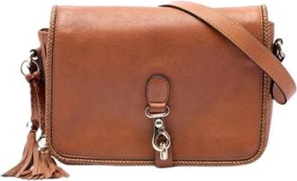 Gucci Borsa Pre-owned Marrakech Crossbody - - Pre-owned - Donna - Marrone - ONE SIZE