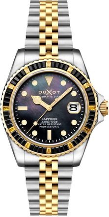 Duxot Atlantica 40 Automatic Black Dial Mens Watch DX-2077-99