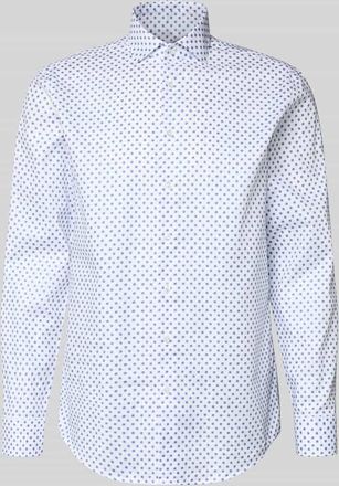 Seidensticker Slim Fit Business Hemd aus Baumwolle mit Kentkragen in Weiss, Gr&ouml;&szlig;e 38