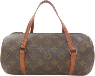 Louis Vuitton Pre-owned Handbags, female, Brown, Size: ONE SIZE Pre-owned Vintage Monogram Canvas Handbag