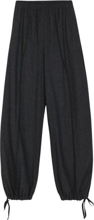 Alysi Wijde broek - Dames - Broeken - Zwart - S - Broeken