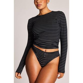 Negative Underwear Whipped Long Sleeve in Satellite at Nordstrom, Size Xx-Large