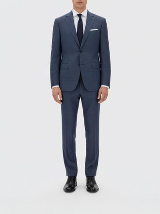 HUGO BOSS Suit BOSS Men color Blue