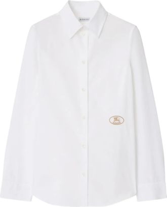 Burberry Camicia in popeline - Bianco