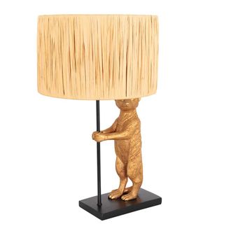 Steinhauer Anne Lighting - L&aacute;mpara De Mesa - Animaux - Negro - Hierba