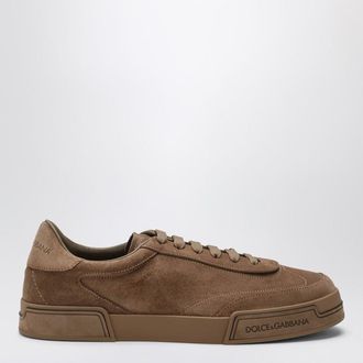 Dolce & Gabbana Portofino Light sneakers in hazelnut suede