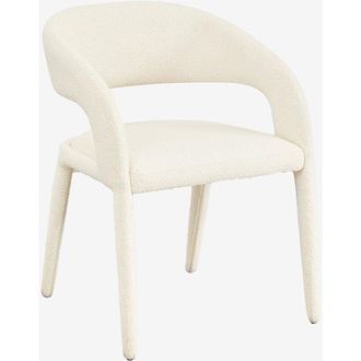 Sklum Sklum - Confezione da 4 sedie da pranzo imbottite Arazeina con braccioli