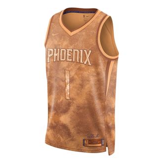 Nike x NBA Dri-FIT Devin Booker Phoenix Suns Swingman Jersey Brown FD6233-860