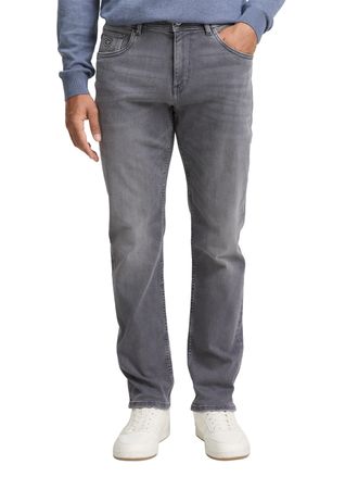 Tom Tailor Slim-fit-Jeans TOM TAILOR, Herren, Gr. 30, L&auml;nge 32, grau (grau denim32), Denim/Jeans, Obermaterial: 92% Baumwolle, 6% Polyester, 2% Elasthan, unifarb