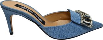 Sergio Rossi Mujer, Zapatos, Azul, Talla: 37 EU