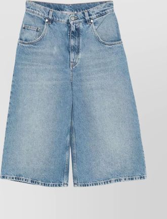 Stella McCartney denim bermuda shorts