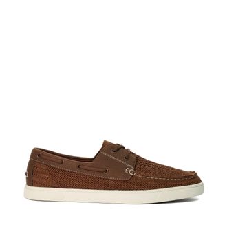 Dune London Mens BLAIZERSS Knitted Boat Shoes Size UK 12 Tan