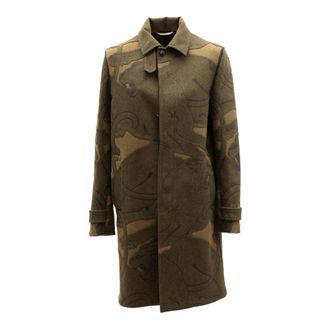 Valentino Garavani Hombre, Abrigos, Verde, Talla: S