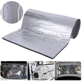 OEM Alfombrilla Insonorizante Para Autom&oacute;viles: Espuma De Poliuretano De 10 Mm, 50 X 100 Cm, Impermeable Y Fonoabsorbente, Ideal Para Tabiques Y Suelos