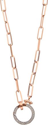 Meshmerise 18K Over Silver 0.20 ct. tw. Diamond Necklace