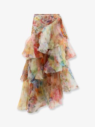 Zimmermann Gonna Maxi Luna Fanned - ZIMMERMANN - gender_Woman